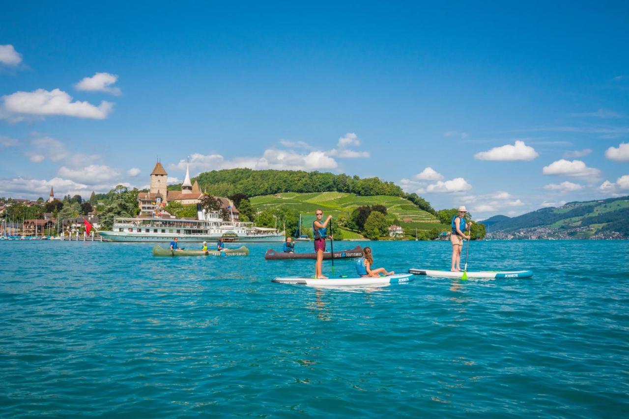 ABZ Spiez Hotel Seaside Exterior foto