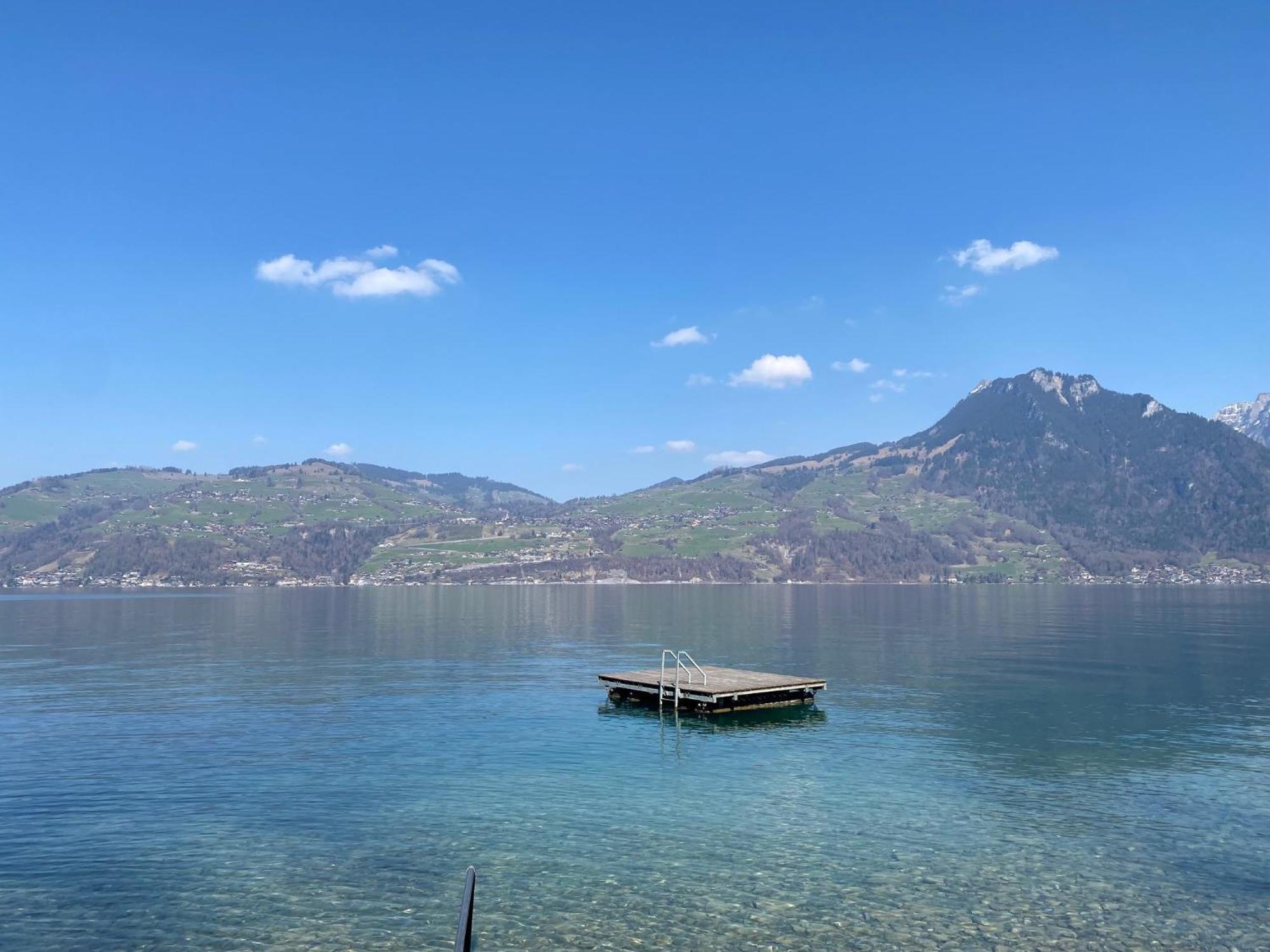 ABZ Spiez Hotel Seaside Exterior foto